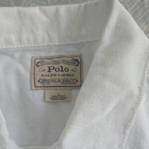 Ralph Lauren White Polo denim jacket